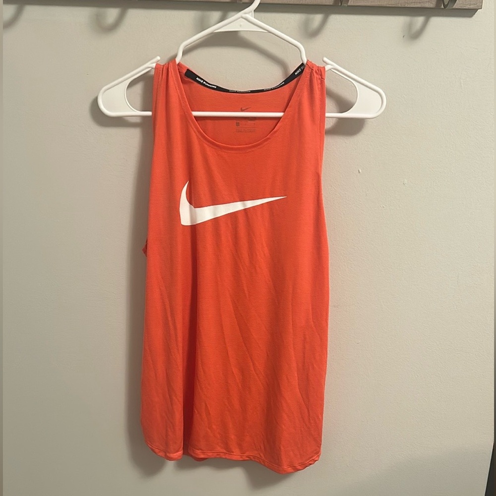 Nike Dri-FIT Orange Running Tank